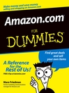 Amazon.com For Dummies By Mara Friedman